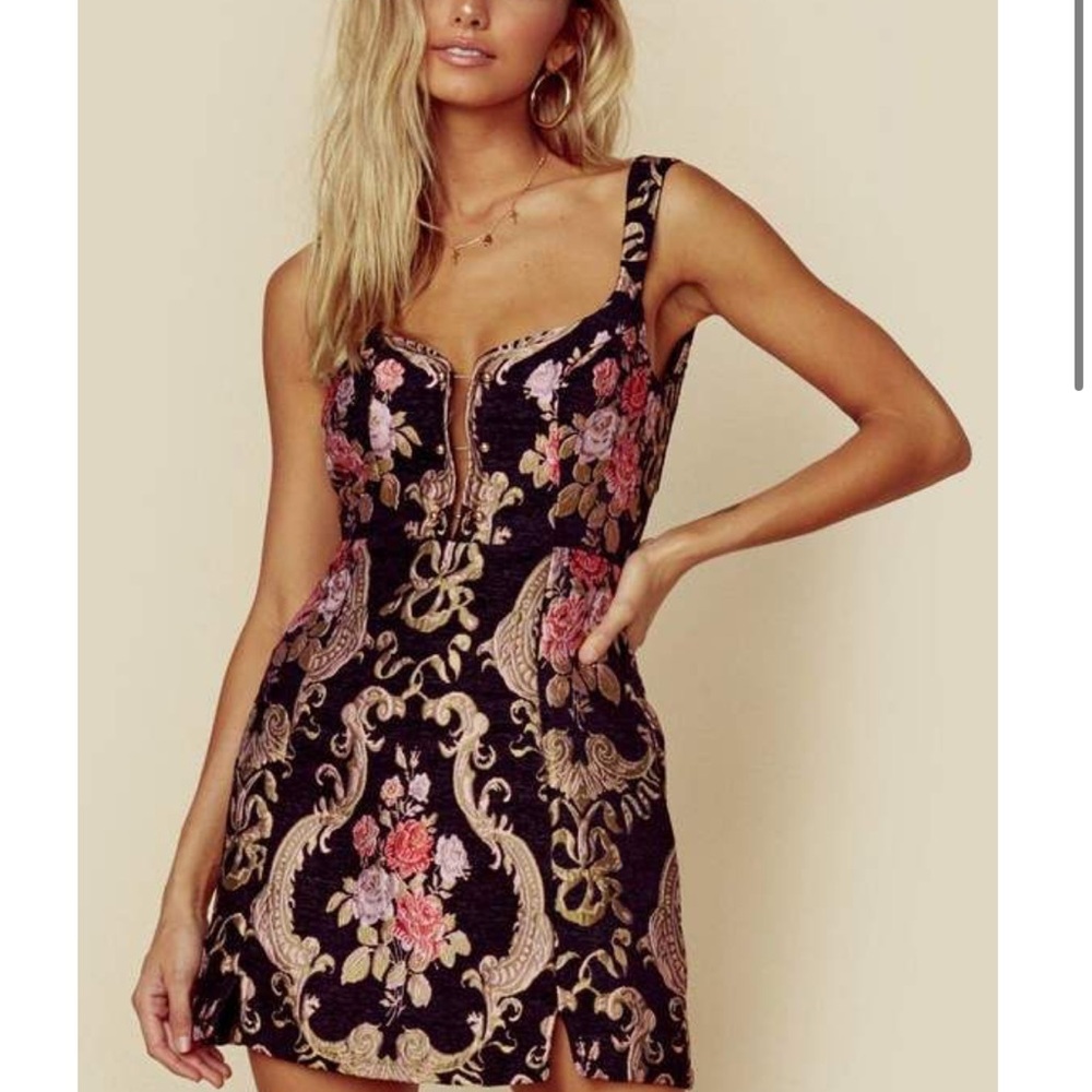FL&L Brocade Dress